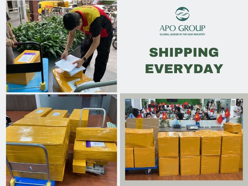 DHL, FedEx,...- my shipping partners -  daily pickup