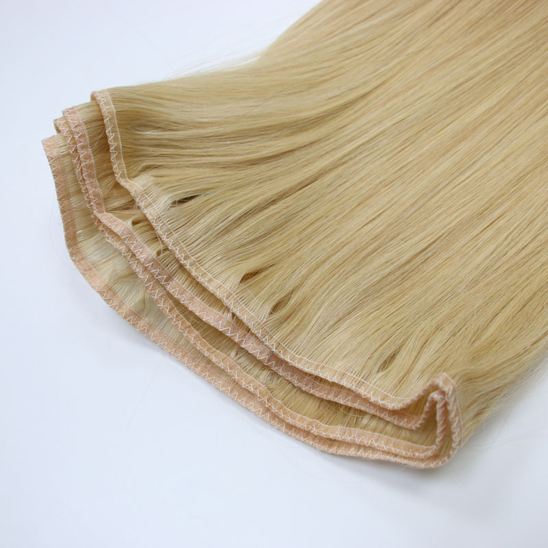 Double Layer Flat Weft Hair Extensions