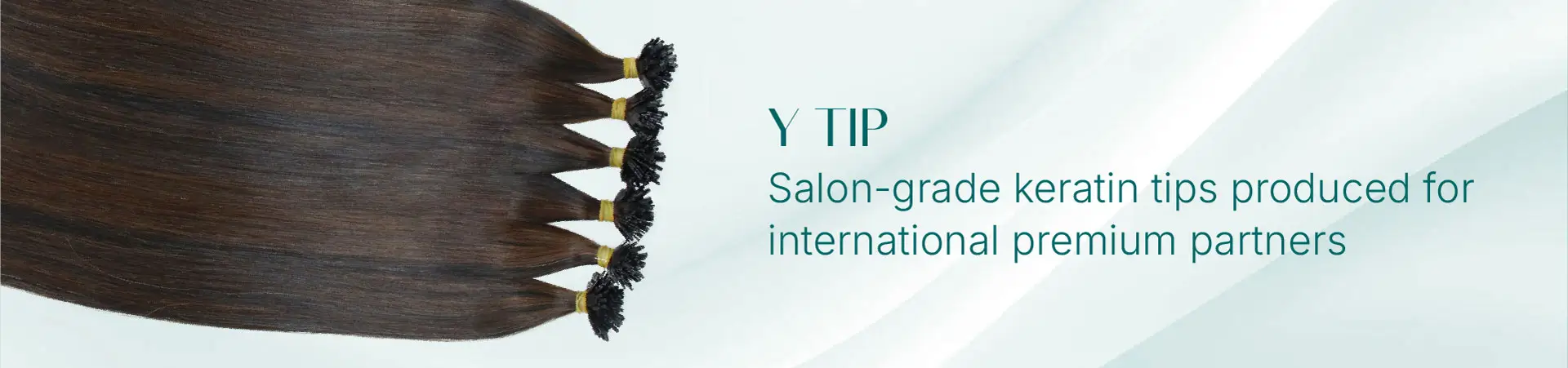 Types of Keratin Hair Extensions Category Banner