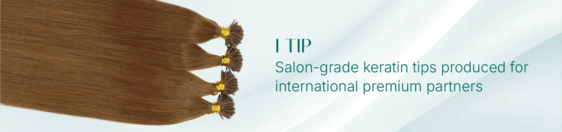 Types of Keratin Hair Extensions Category Banner
