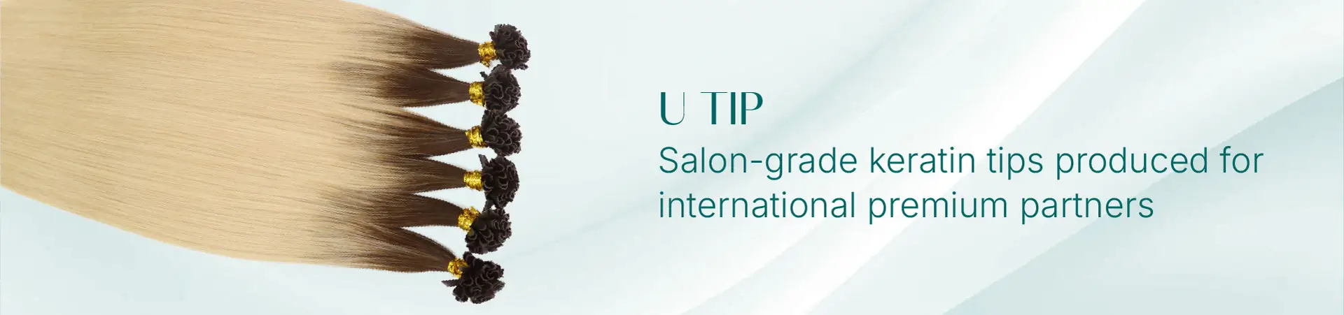 Types of Keratin Hair Extensions Category Banner
