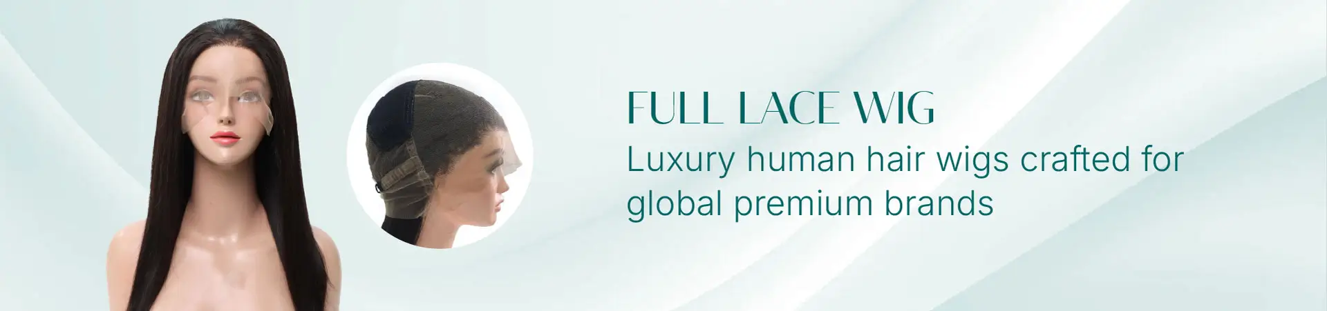 Types of Wigs Category Banner