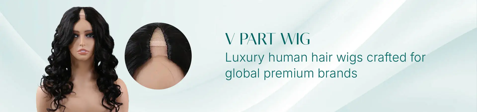 Types of Wigs Category Banner