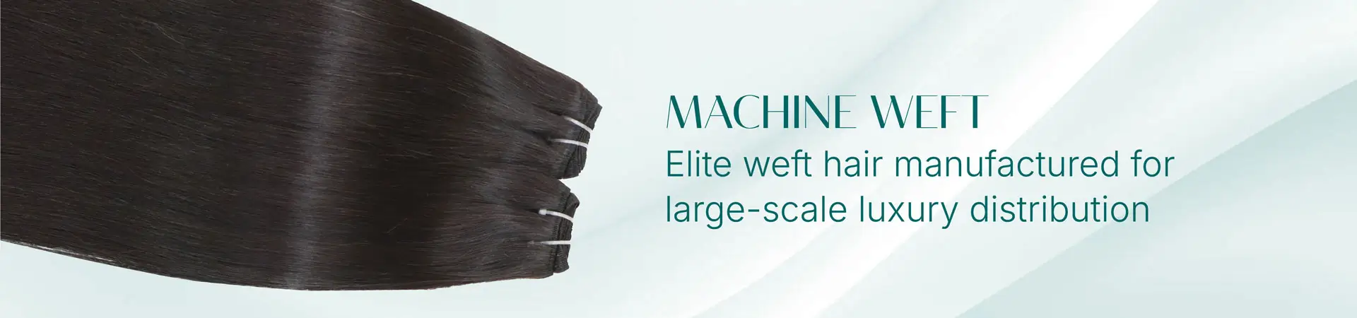 Types of wefts hair