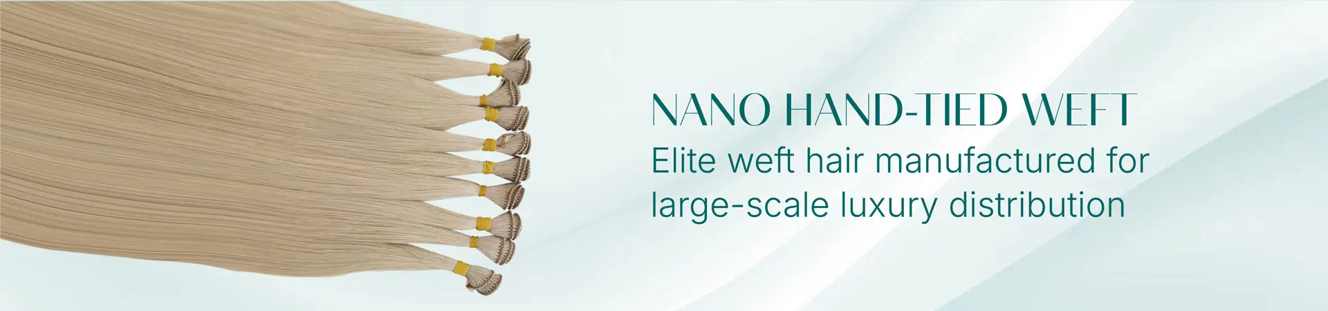 Types of wefts hair