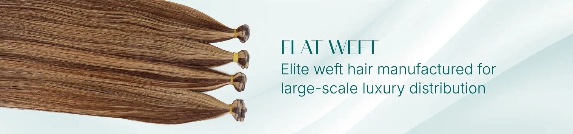 Types of wefts hair