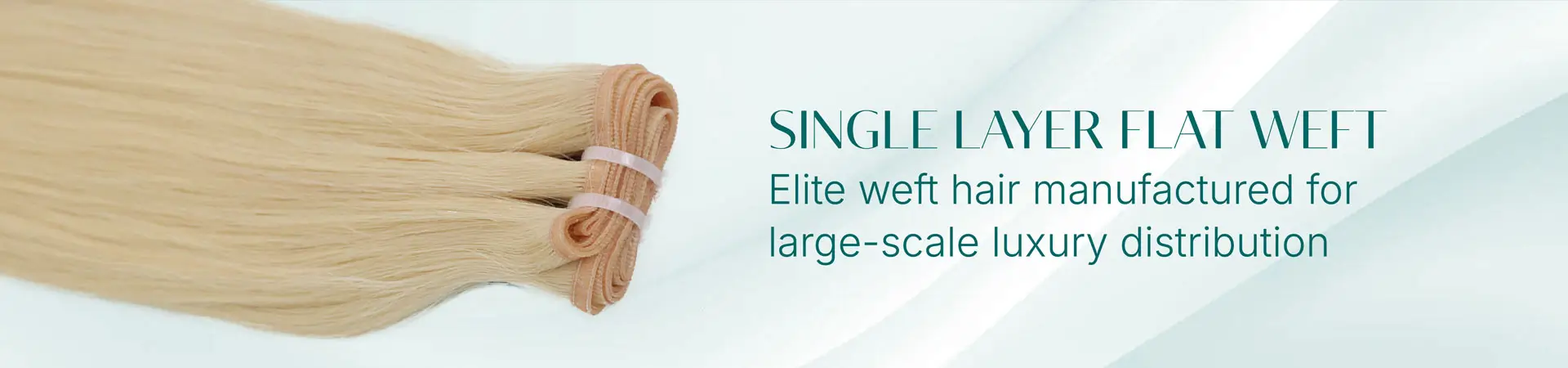 Types of wefts hair